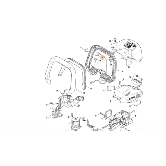 STIHL  Przełącznik 4869 430 0501